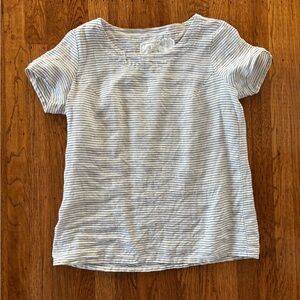 notPERFECTLINEN Hamburg Striped Short Sleeve Tee